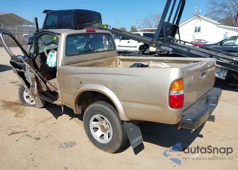 2002 Toyota Tacoma z USA, uszkodzony, nr VIN 5TEPM62N52Z062995